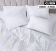 Bedding Queen Pillow Envelope Closure Soft Brushed Microfiber