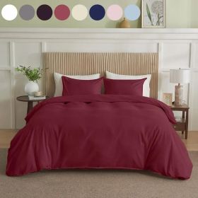 Serta Simply Clean Solid Duvet Cover (Option: W13717997)