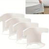 "Heavy Duty Lock Sheet Holders - Bed Sheet Clips Keep Fitted Sheets Tight on All Mattress Sizes (Twin/Queen/King)"