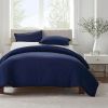 Serta Simply Clean Solid Duvet cover  King
