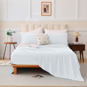 Three-piece bed set, T (Color: White)