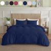 Serta Simply Clean Solid Duvet cover  King