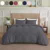 Serta Simply Clean Solid Duvet cover  King